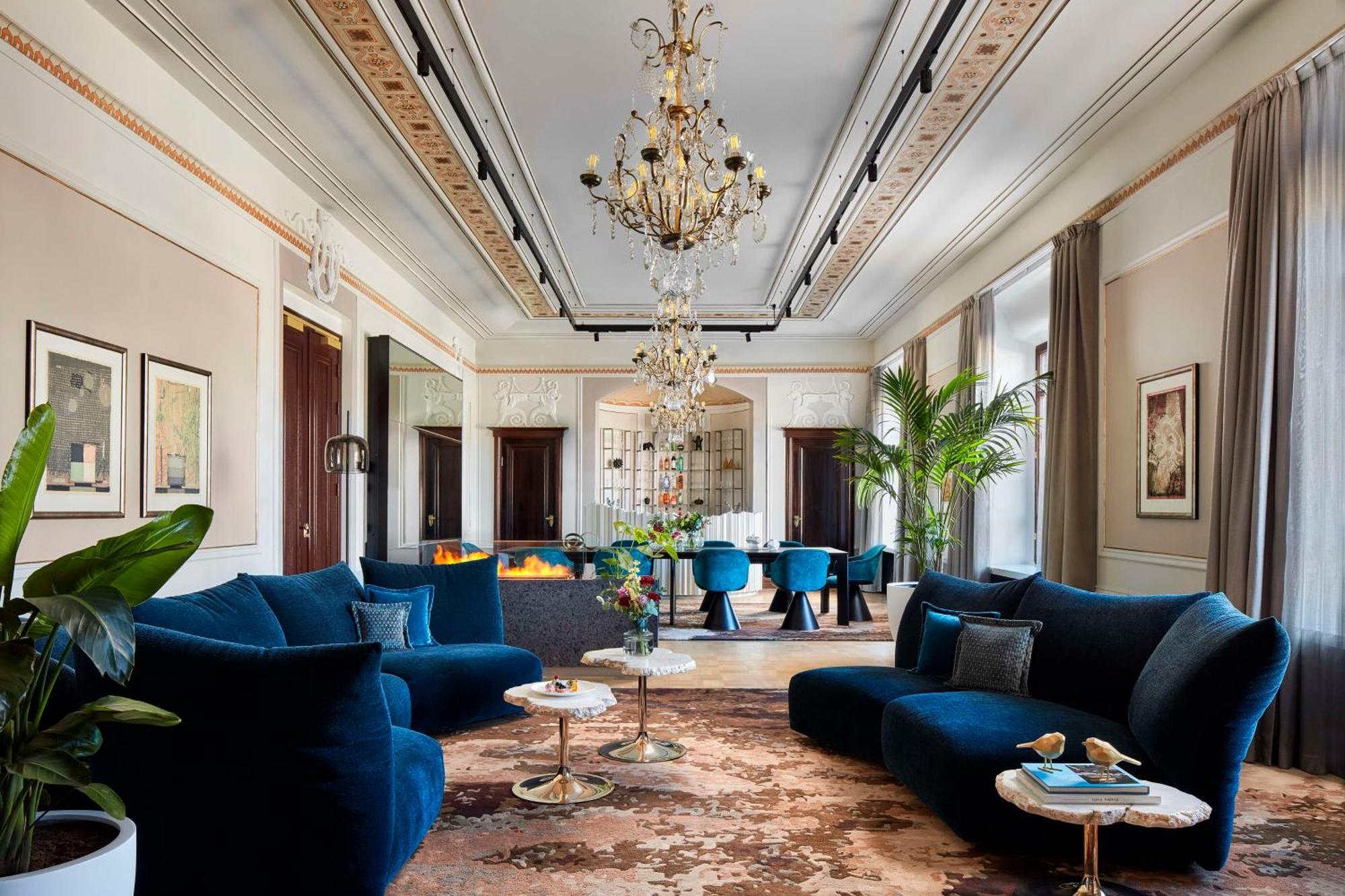 Nh Collection Helsinki Grand Hansa Exterior foto The interior of the suite